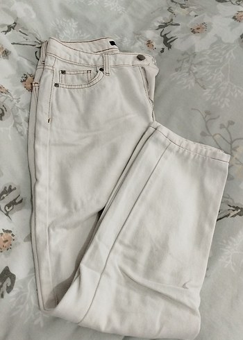 Trendyol & Milla Ekru Denim Jean Acil Satilik