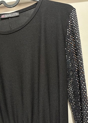 Siyah elbise - Görsel 4