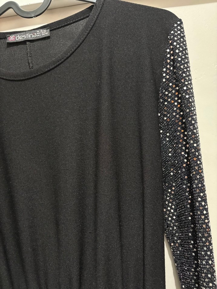 Siyah elbise - Görsel 4