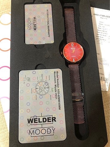 WELDER WATCH (42mm) Özel Renk Kombinasyonu