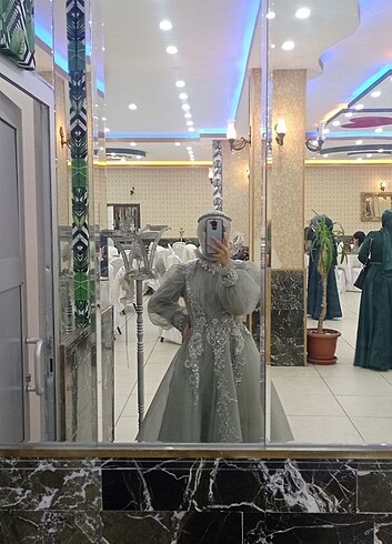 Kabarık abiye 