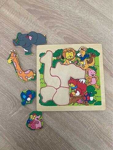 Ahşap Sanat Ahşap puzzle