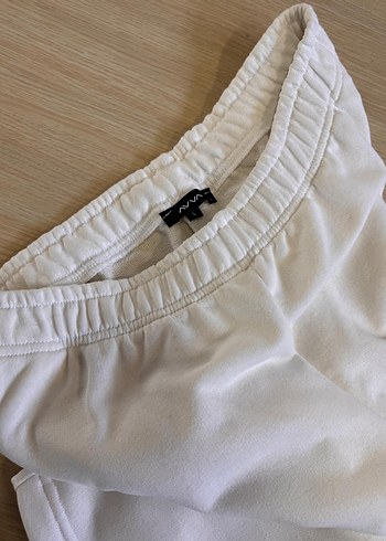 Ekru eşofman altı - Görsel 2