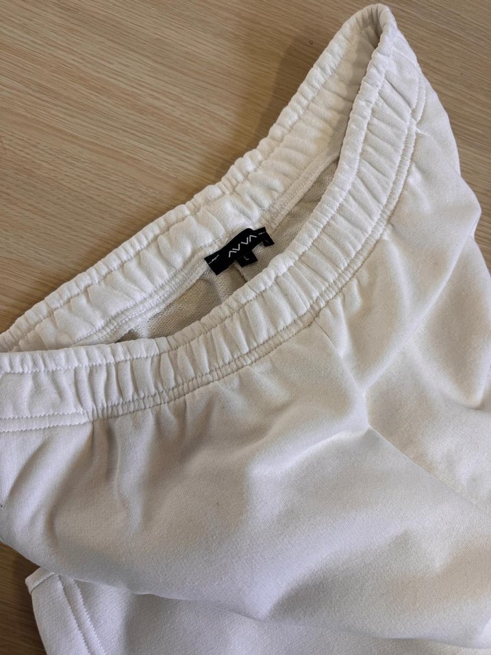 Ekru eşofman altı - Görsel 3