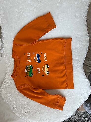 24-36 Ay Beden 3 adet erkek çocuk sweatshirt