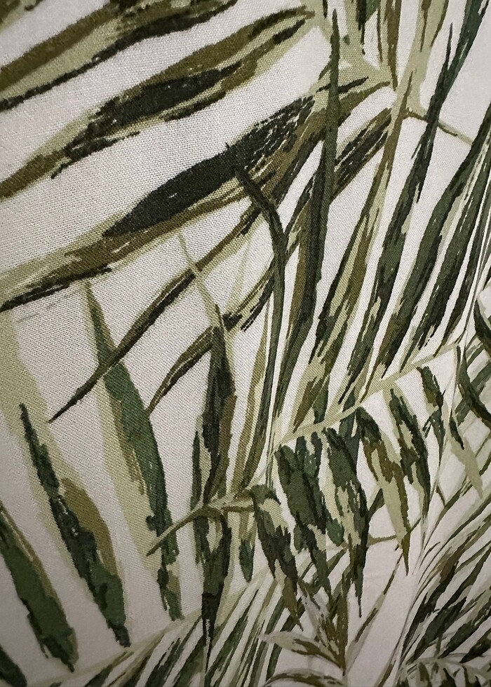 Palmiye desenli tunik / elbise - Görsel 3