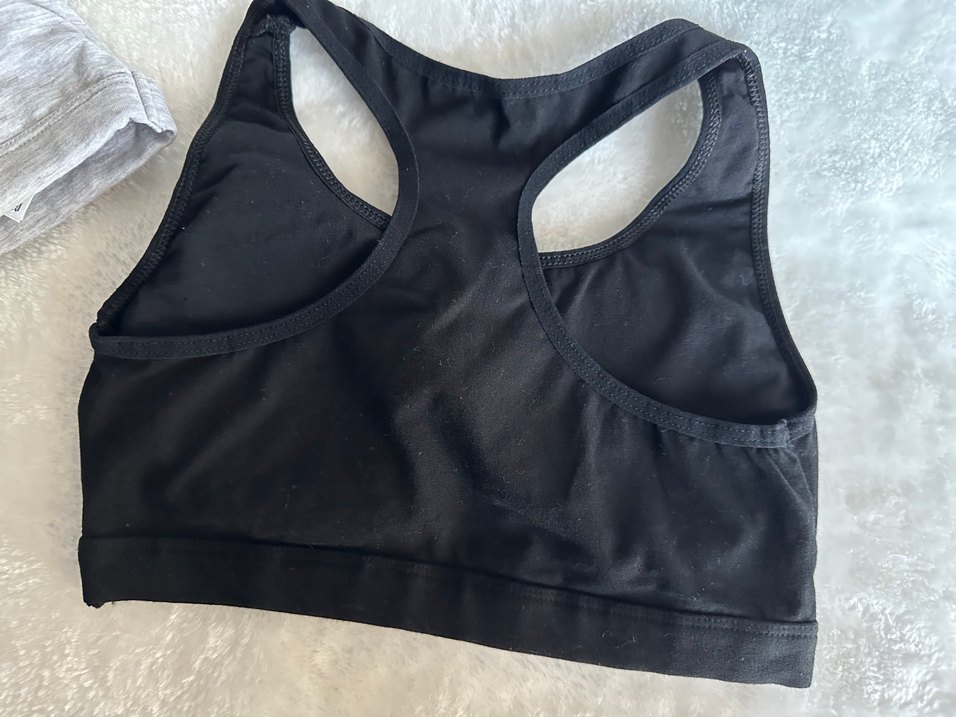 Siyah Sporcu Sütyeni Midi Boy - Görsel 2