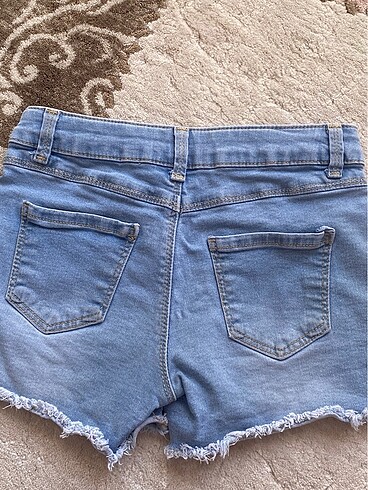 2 adet kot şort - Görsel 6