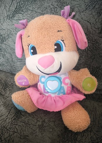 Fisher Price Eğitici Peluş Oyuncak - Pembe
