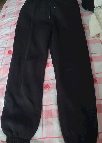 Kadın Siyah Rahat Kesim Eşofman Takımı - Görsel 3