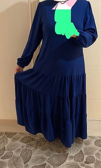 Bayan ferace elbise - Görsel 2