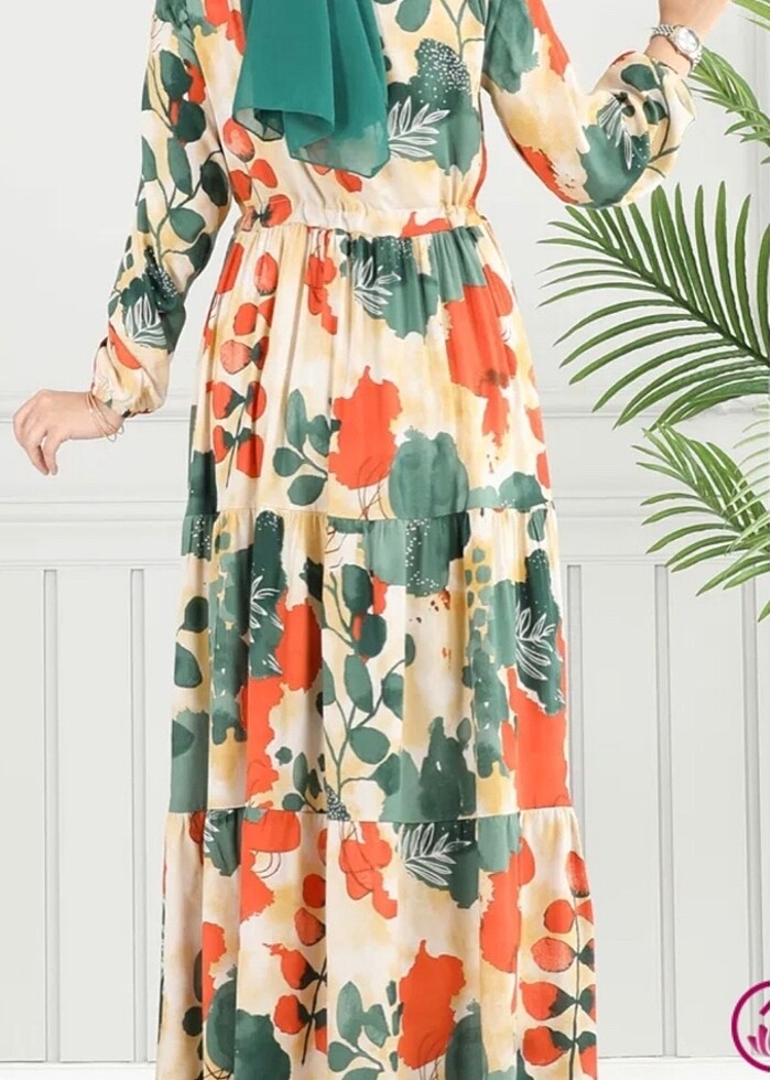 Yazlık şık elbise - Görsel 2