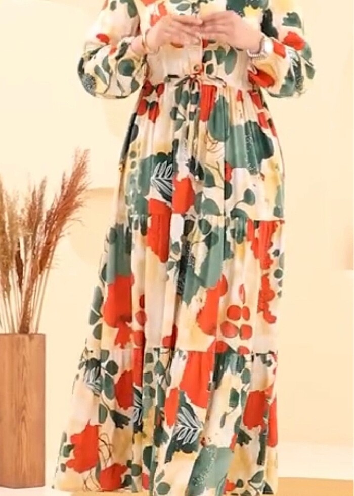 Yazlık şık elbise - Görsel 5