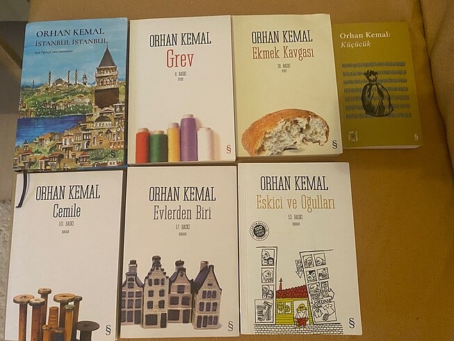 Orhan Kemal klasikleri yedi adet