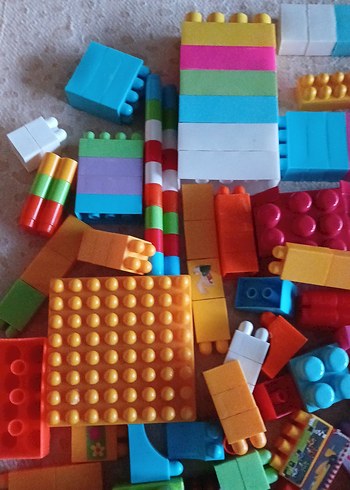 Deda Renkli Lego Blok Seti