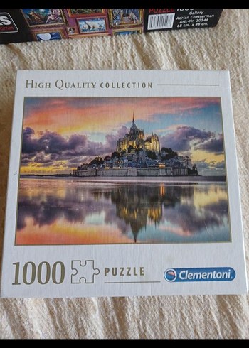 1000 Parça Çok Renkli Puzzle Seti 1 ADET