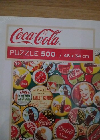 Coca-Cola 500 Parça Renkli Puzzle - Görsel 3