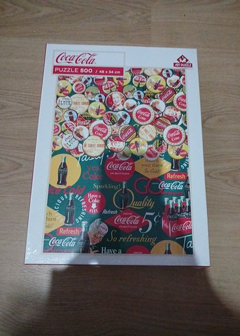 Coca-Cola 500 Parça Renkli Puzzle - Görsel 2