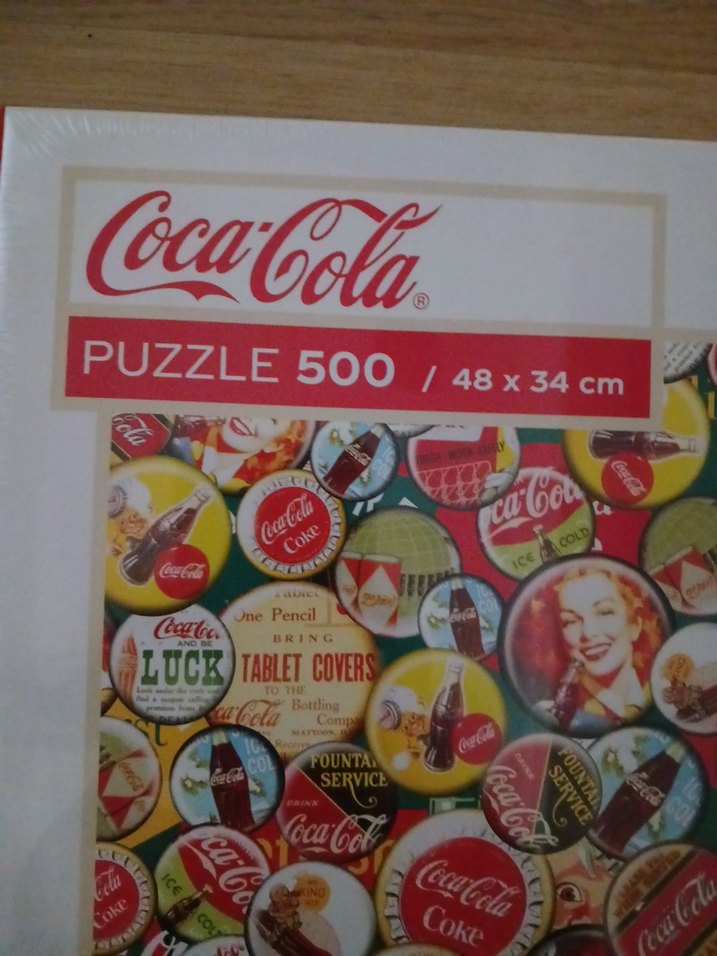 Coca-Cola 500 Parça Renkli Puzzle - Görsel 3