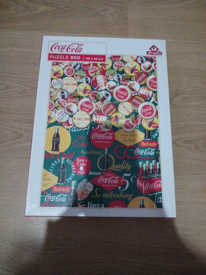 Coca-Cola 500 Parça Renkli Puzzle - Görsel 2