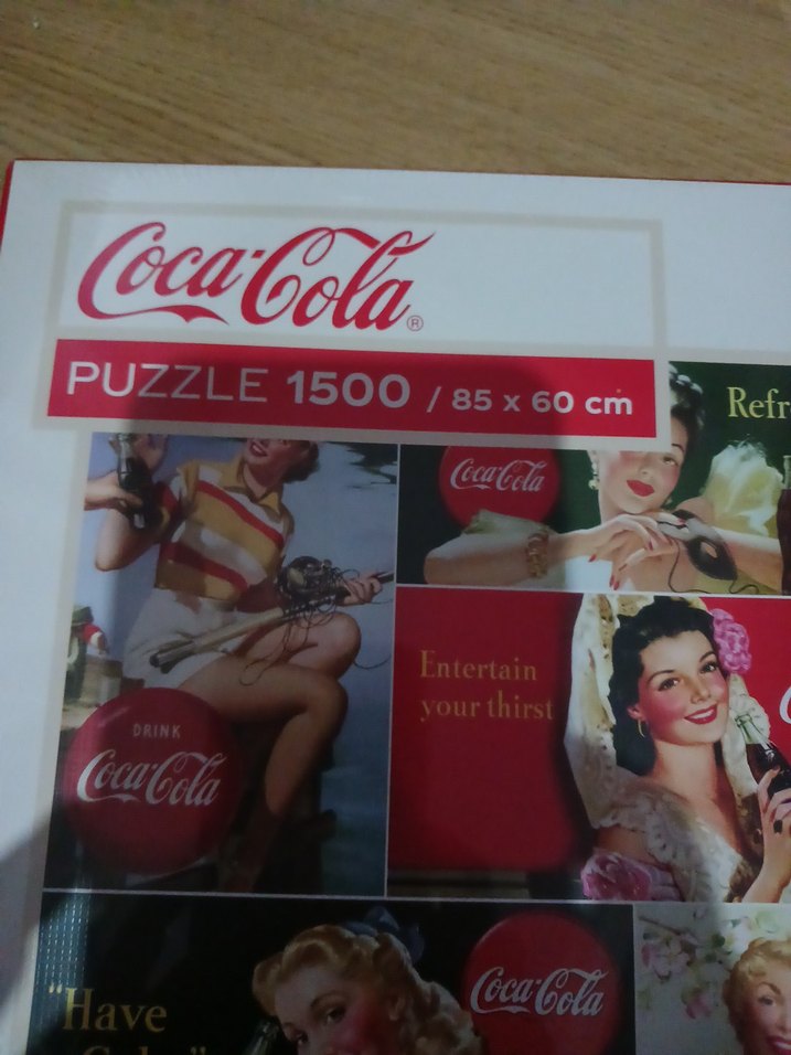 Coca-Cola 1500 Parça Puzzle - Görsel 3