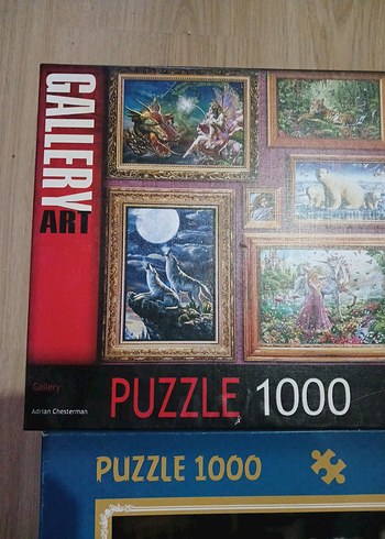 Çok Renkli 1000 Parça Puzzle Seti - Görsel 2