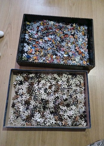 Çok Renkli 1000 Parça Puzzle Seti - Görsel 7