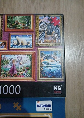 Çok Renkli 1000 Parça Puzzle Seti - Görsel 4