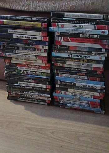 PlayStation 2 Konsol ve Çok Sayıda Oyun Paketi - Görsel 3