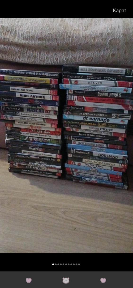 PlayStation 2 Konsol ve Çok Sayıda Oyun Paketi - Görsel 3