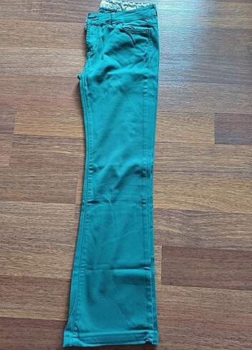 Loox Yeşil kot pantalon