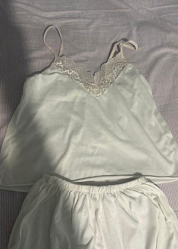 Beyaz Bohem Uzun Kollu Kadın Sabahlık - Görsel 7