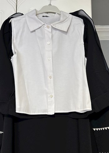 Düğmeli Siyah Uzun Kollu Kadın  Takım - Görsel 5