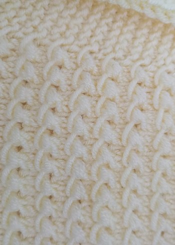 Sarı bebek yeleği - Görsel 2