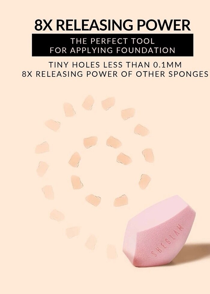 Sheglam makyaj süngeri - Görsel 3