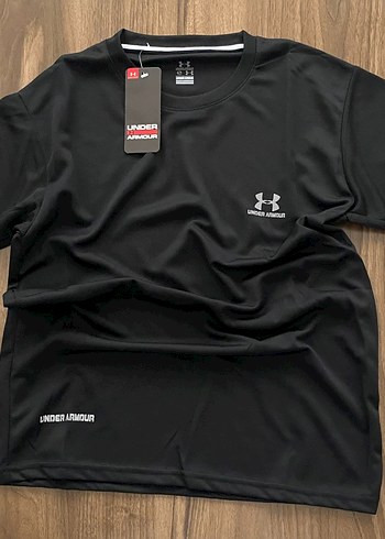 Siyah Unisex Spor Tişörtü