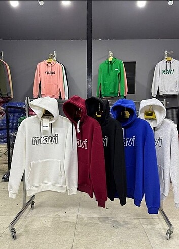 Unisex Kapüşonlu Sweatshirt 