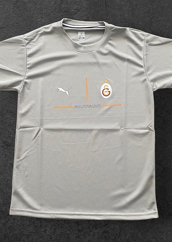 Unisex Gri Kısa Kollu Forma - Görsel 2