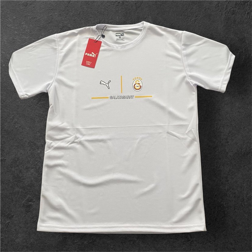 Unisex Galatasaray Beyaz Kısa Kollu Tişört - Görsel 2