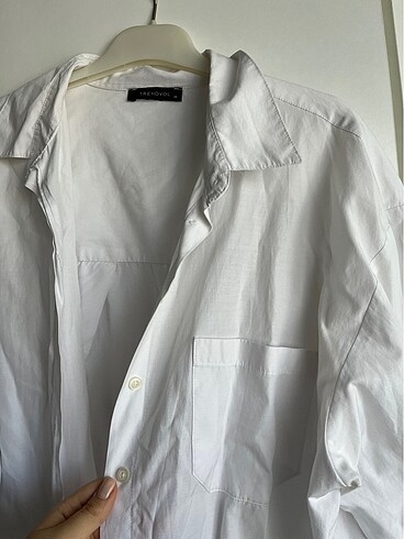 40 Beden Beyaz gömlek trendyolmilla