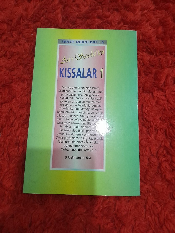 İbret Dersleri 3 - Kıssalar 1 Kitabı - Görsel 2