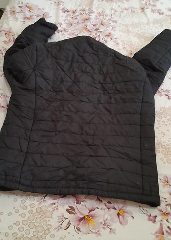 Diğer Siyah Fermuarlı Erkek Mont