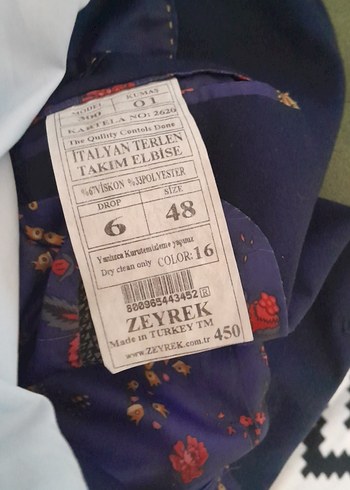 Klasik Lacivert Erkek Takım Elbise Ceket - Görsel 5