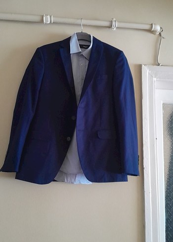 Klasik Lacivert Erkek Takım Elbise Ceket - Görsel 2