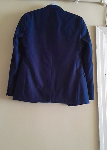 Klasik Lacivert Erkek Takım Elbise Ceket - Görsel 4