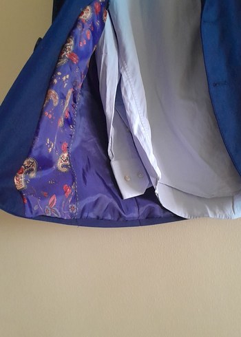 Klasik Lacivert Erkek Takım Elbise Ceket - Görsel 3