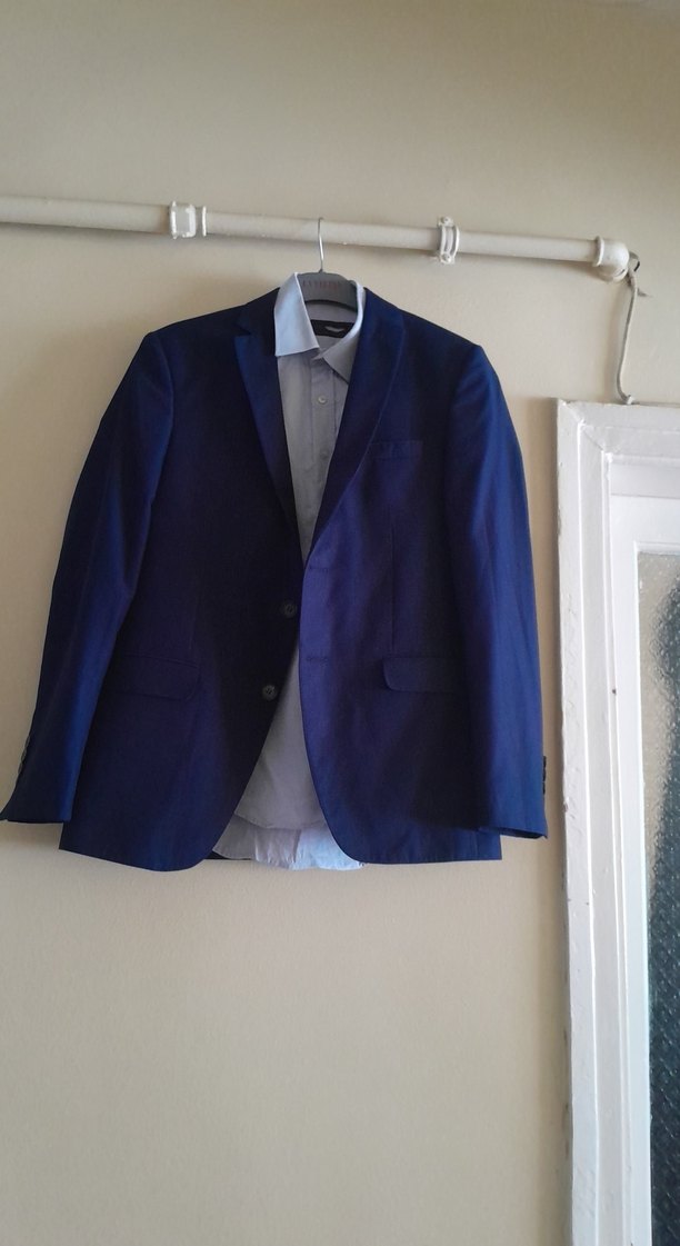 Klasik Lacivert Erkek Takım Elbise Ceket - Görsel 2
