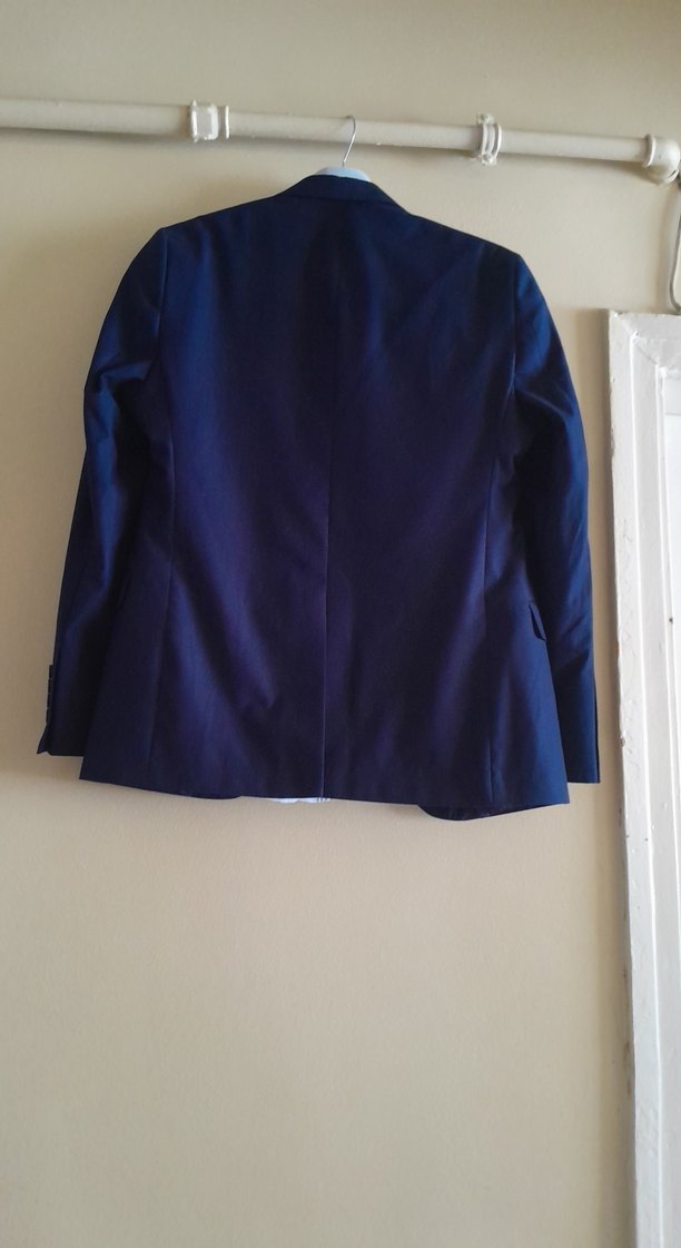 Klasik Lacivert Erkek Takım Elbise Ceket - Görsel 4