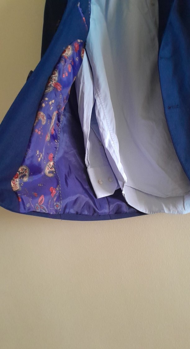 Klasik Lacivert Erkek Takım Elbise Ceket - Görsel 3