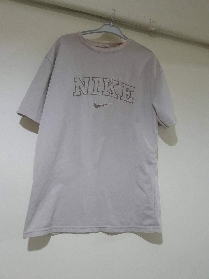 Nike Erkek Kısa Kollu Beyaz Tişört - Görsel 3